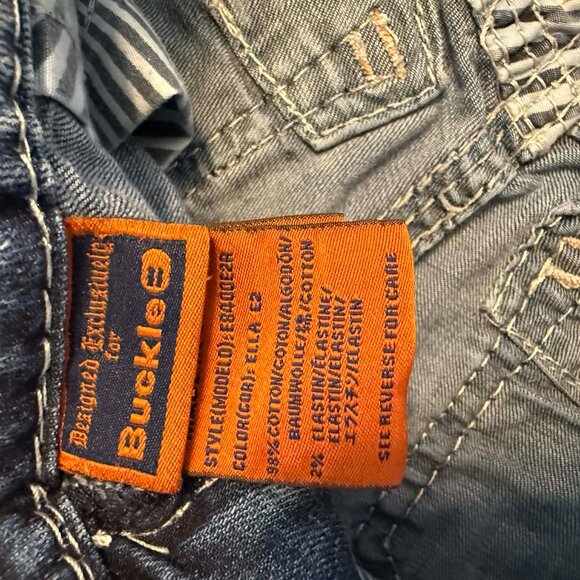 Rock Revival Ella Easy Boot Jeans | Size 28 | 29” Inseam | Heavy Stitch Bootcut - Picture 7 of 9